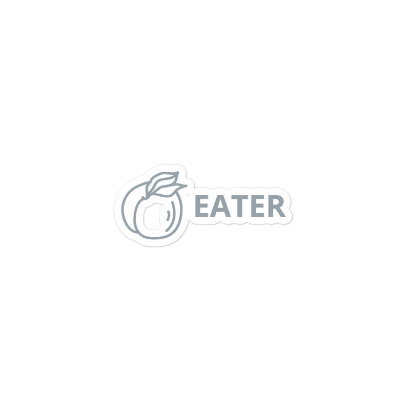 Peach Eater Stickers