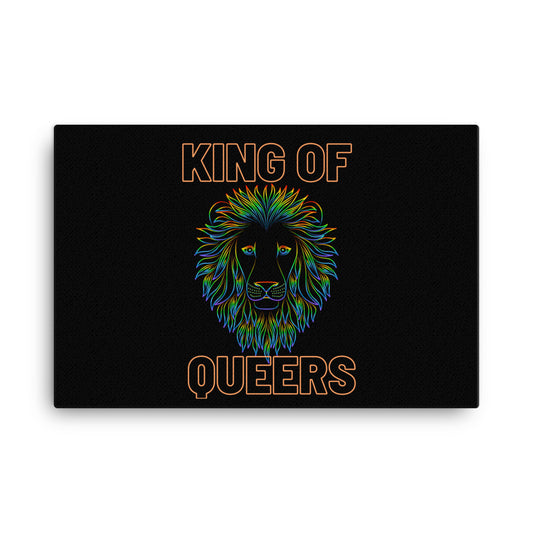King Of Queers Canvas