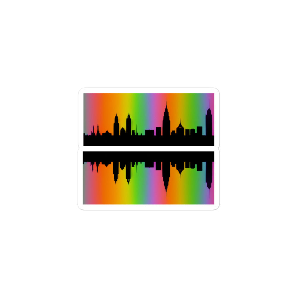 Rainbow Skyline Pride 2023 Edition Sticker